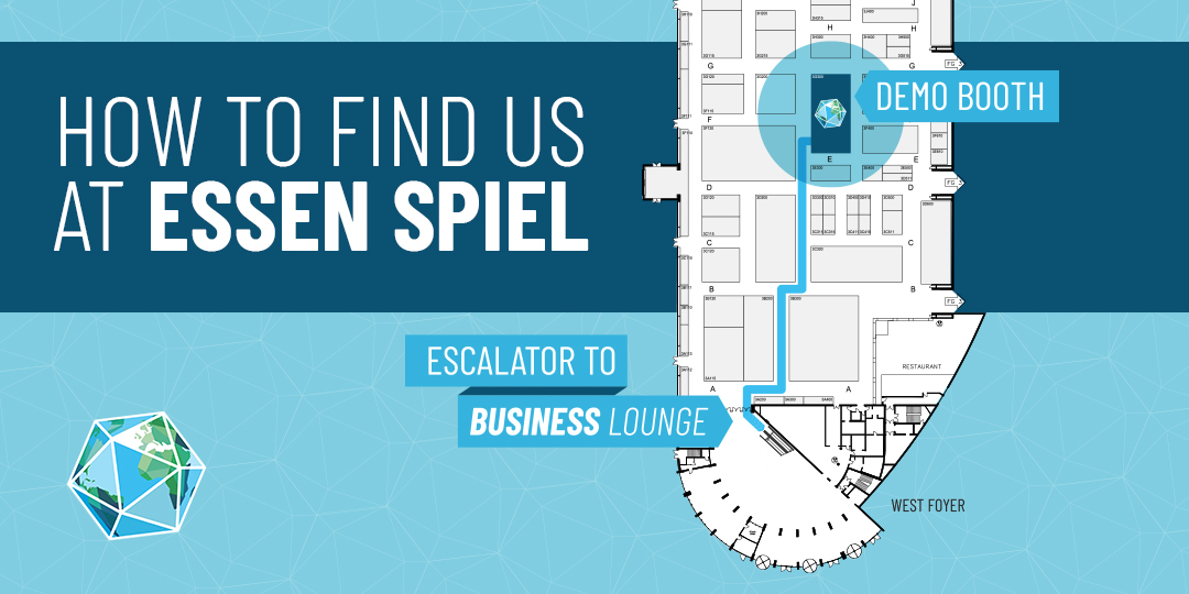 Map of how to find All about Games Consulting at Essen SPIEL 2025